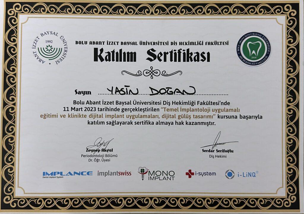 Sertifika 3